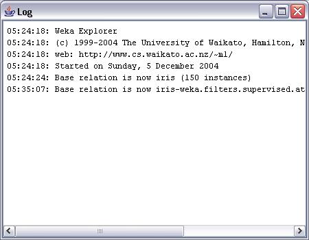 Weka Log